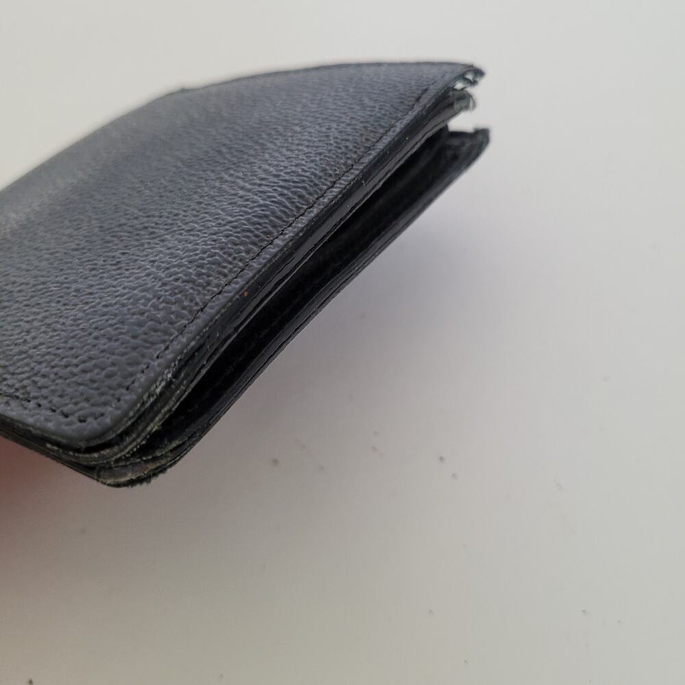 Vintage Louis Vuitton Damier Men's Authentic LV Graphite Bi-Fold Leather Wallet - Picture 13 of 13